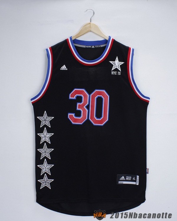 Maglie Nba All Star Game 2015 Stephen Curry 30 Nero 